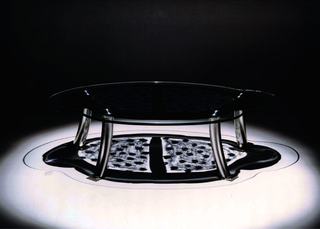 WURMKOS - Wurmkos Design, Caterina Caserta, tavolo in vetro serigrafato