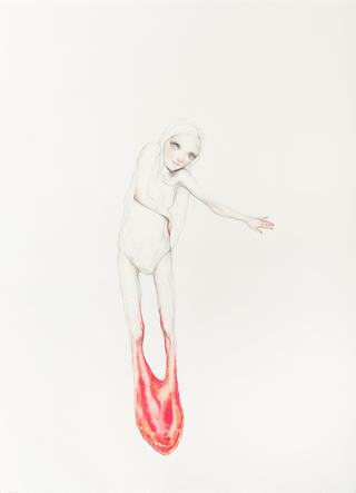 Margherita Manzelli, Il vascello fantasma, Untitled, 2014
graphite and pastel on paper
77.2 × 56 cm