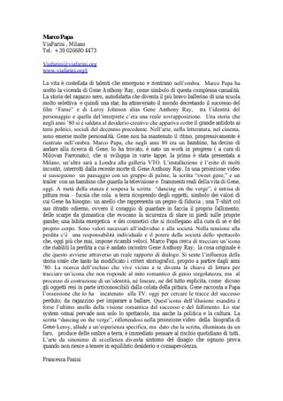 Per Artforum di Francesca Pasini