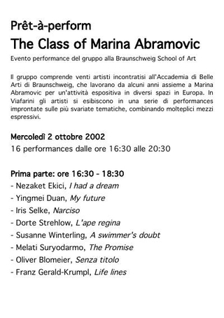 Programma di performance.