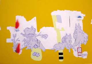 Collezione 2000 - 2010, Federico Herrero
Senza titolo (a Patrizia), 2004
olio su tela
100 × 70 cm
