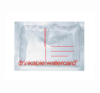 Paolo Ulian 1990-2009, Drinkable Watercard, 2003
Edizione limitata – Milano