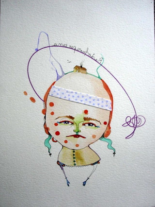 Collezione 2000 - 2010, Daniela Pedretti
Senza titolo, 2006
tecnica mista su cartoncino
20 × 30 cm
