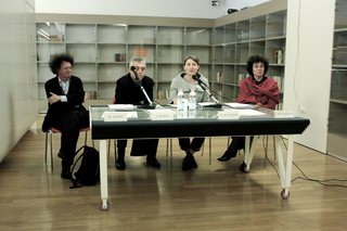 Gli Archivi del DOCVA al Museo del Novecento, Conferenza stampa con Mario Gorni, Stefano Boeri, Marina Pugliese, Patrizia Brusarosco