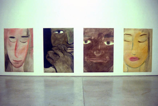 Filippo La Vaccara, Attraverso gli occhi, Veduta della mostra