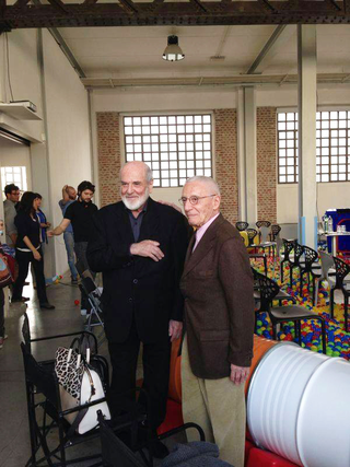 Low Cost Design Park, "Verso una creatività sostenibile" , in primo piano Michelangelo Pistoletto e Alessandro Mendini