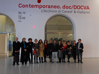 Contemporaneo doc DOCVA, I team di Viafarini e Careof (quasi) al completo!