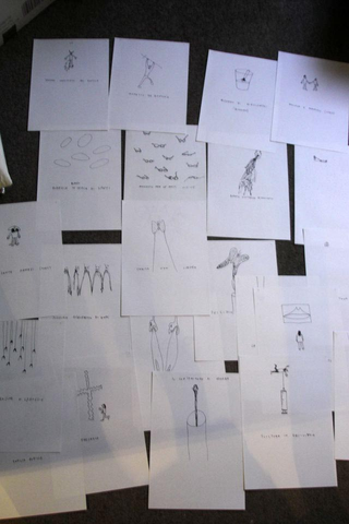 Gabriele Picco, Disegnacci e disegnini, Disegni per la Fondazione Antonio Ratti