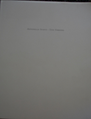 Collezione 2000 - 2010, Ugo Simeone
Senza titolo (con Antonello Scotti), 2000
quaderno numerato e firmato in 100 esemplari 42/100 e 43/100
25 × 31 cm, 2 copie