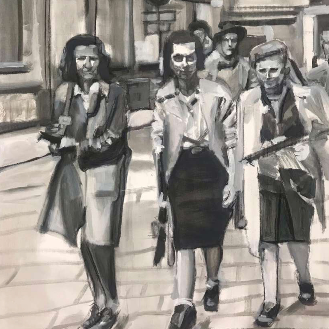 Anelys Wolf, Il riflesso velato di una donna sola, Anelys Wolf, Milano 1942