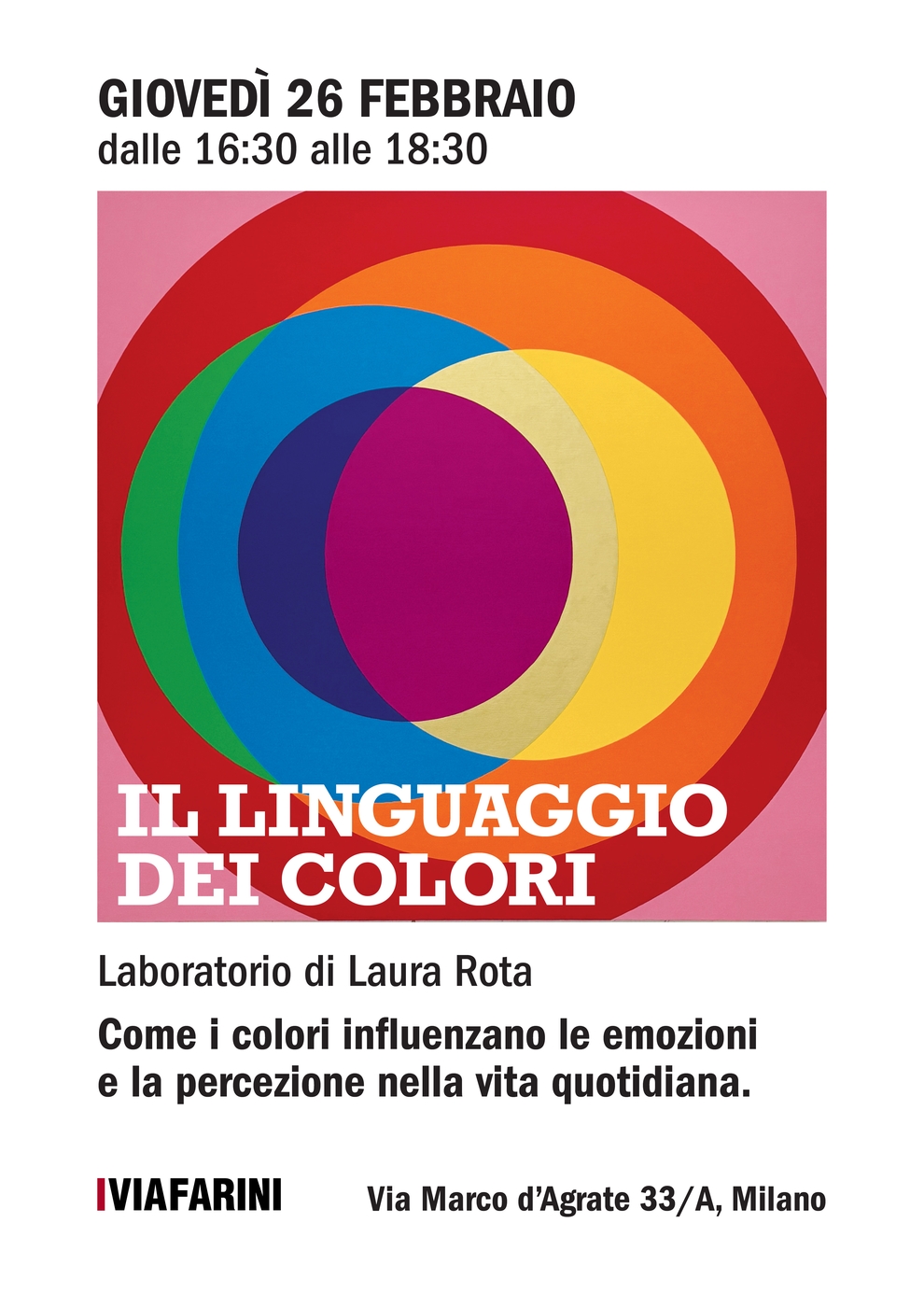 Laura Rota, Il linguaggio dei colori