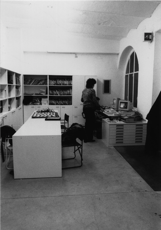 La storia dell'Archivio - 1, La sede dell'Archivio negli anni Novanta.