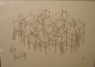 Collezione 2000 - 2010, Pierluigi Calignano
Ci sono sogni che preferirei non ricordare, 2002
disegno su carta
20 x 30 cm