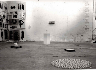 Showroom 95 Mostre laboratorio dall'Archivio, Conoscere, a cura di Alessandra Galletta.
Veduta dell'allestimento