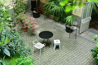 DesignByThem Milan 2019, Il cortile di ingresso alla mostra.