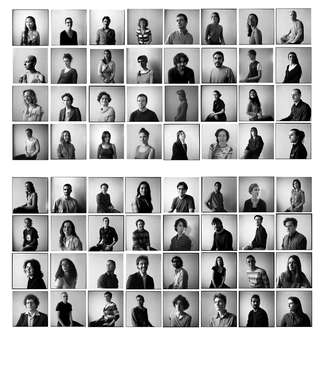 People | Artists, Linda Fregni Nagler, Yearbook 2004: Jo Ann Tan, Federica Rossi, Antonio Rovaldi, Roberta Cittera, Elodie Attias, Margherita Manzelli, Alessandra Pallotta, Cleo Fariselli, Sonia Campagnola, Albertina Pisano, Irina Zucca Alessandrelli, Tommaso Vincenzetti, Carlo Calissano, Alexandra Calmarini, Alison Wharton, Manuela Dello Strologo, Antonio Palazzolo. Chiara Mao Sforni, Viviane Nuñes, Mario Rogano, Diego Pequeño, André Lavaquial, Federico Maddalozzo, Letizia Franciolini, Elena Nemkova, Silvia Barna, Francesca di Nardo, Farid Rahimi, Carolina Pessarelli, Federica Madé, Elena Bordignon, Milovan Farronato, Annalisa Angelini
Marco Prandoni, Simone Berti, Chiara Camoni, Katia, Beatrice Prada, Alessandro Ceresoli, Giovanni Kronenberg, Carlotta Meraviglia, Laura Morotti, Silvio Tomàs Yero Diaz, Matteo Paulli, Ettore Favini, Massimo Grimaldi, Sara Serighelli, Luca Bertolo, Domenico Mangano, Mark Ahlenius, Ebba Gideon Sörman, Tokiko Kodama, Staffan Dickson, Francesco Rovaldi, Simone Menegoi, Igor Muroni, Alessandro Casinovi, Murielle Bortolotto, Dario Ghezzi, Christian Frosi, Antonella Grieco, Alberto Tadiello, Giuseppe Gabellonee Paola Anziché