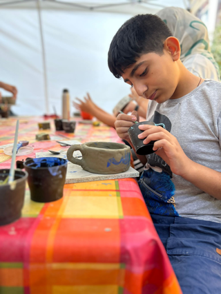 Campus Itinerari Corvetto summer 2023, Pottery workshop with TerraCò