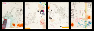 Collezione 2000 - 2010, Hyunjhin Baik
Adjective Look, 2007
tecnica mista su cartoncino
20 × 30 cm, 4 pezzi