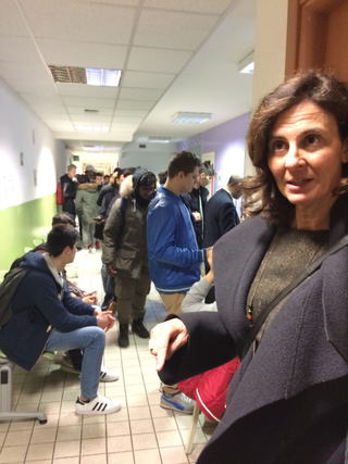 Intercultura - Capitolo 19 Un anno dopo: le attività fioriscono, Monica Vanini - Ponderosa - con gli studenti della Scuola di Ristorazione di Galdus