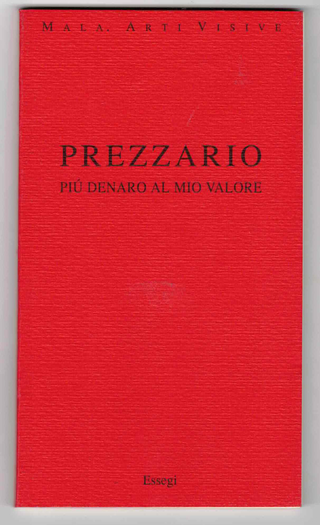 Mala Arti Visive, Prezzario, Il libretto