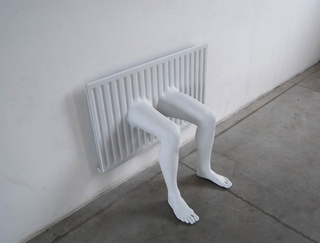 William Cobbing, Man in the Planet, Radiator 1, 2008
radiatore, gesso