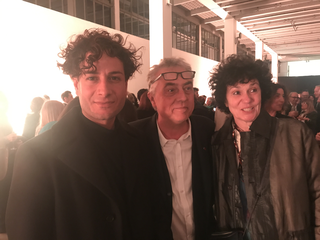 People | Family, Simone Frangi, Stefano Boeri e Patrizia Brusarosco all'inaugurazione della Triennale, 2019