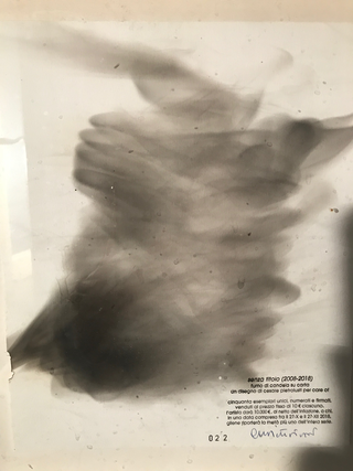 Collezione 2000 - 2010, Cesare Pietroiusti
Senza titolo, 2008 – 2018
fumo di candela su carta
21 × 30 cm, ed. 22/50
