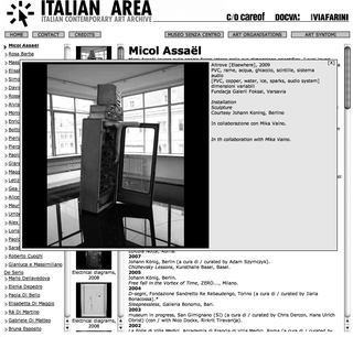 La Storia dell'Archivio - 3 - Italian Area, Risultati Italian Area
