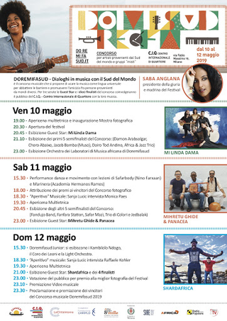 Intercultura - Capitolo 19 Un anno dopo: le attività fioriscono, Programma DOREMIFASUD, 2019