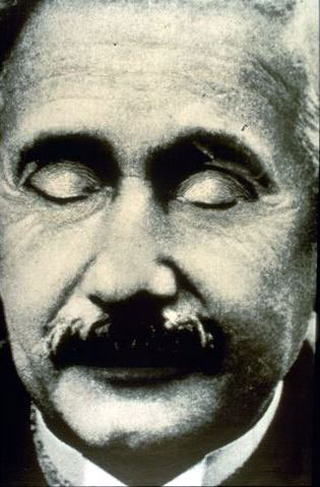 Stefano Arienti, Senza titolo (Einstein), 1994
(Untitled (Einstein))
Partially erased poster
87 x 32 cm
