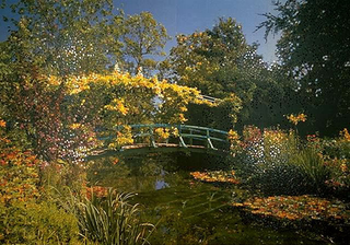 Stefano Arienti, Giardino di Monet, 1989
(Monet's garden)
Four-colour processed puzzle
262 x 380 cm
Studio Guenzani, Milano