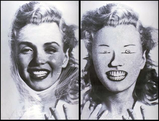 Stefano Arienti, Senza titolo (Marilyn), 1993
(Untitled (Marilyn))
Partially erased poster
100 x 80 cm ciascuno