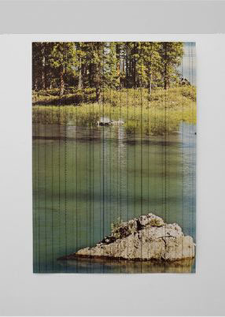 Stefano Arienti, Masso nel lago, 2010
96,5 x 137 cm
Courtesy: Galleria Massimo Minini, Brescia