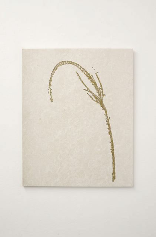 Stefano Arienti, Erba #2, 2010
Marble and golden ink
100 x 80 x 2 cm
Courtesy: Galleria Massimo Minini, Brescia