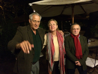 Grand Tour d'Italie, Dannie Elliott (direttore ISCP), Els van Odijk (direttrice Rijksakademie), Jean Baptiste Joly (direttore Akademie Schloss Solitude)