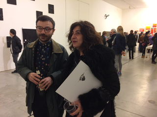 People | Family, Alessandra Galletta con Francesco Maluta all'Open Studio di VIR Viafarini-In-Residence, gennaio 2016