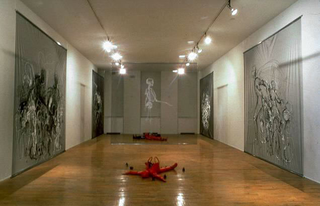 Massimo Kaufmann, Senza titolo, 1994
materiali vari
dimensioni variabili
Sperone Westwater Gallery, New York
veduta della mostra personale