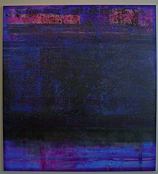 Massimo Kaufmann, Il solito nudo che scende le solite scale I°, 2009
olio su tela
296 x 275 cm