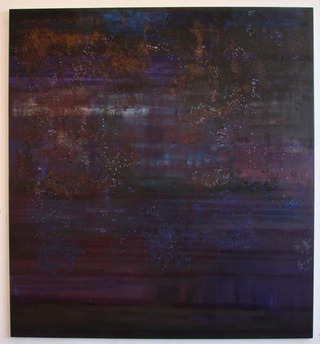 Massimo Kaufmann, Il solito nudo che scende le solite scale II°, 2009
olio su tela
296 x 275 cm