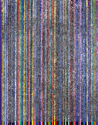 Massimo Kaufmann, Stripes, 2009
olio su tela
250 x 200 cm