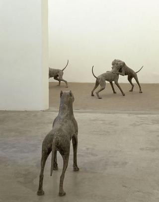 Liliana Moro, Underdog, 2005
5 chiselled and patinated dogs cast in bronze
dimensioni variabili
Courtesy: Galleria Emi Fontana, Milano 
