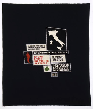 Liliana Moro, MS, 2006
Embroidery on fabric
140 x 120  cm
Foto: Roberto Marossi
Courtesy: Galleria Emi Fontana, Milano 