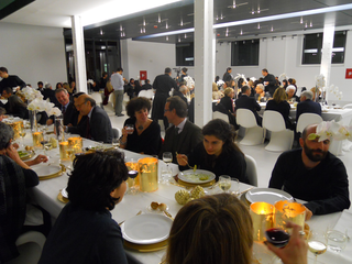 People | Family, Patrizia Brusarosco con Bartolomeo Pietromarchi, Direttore del Museo MAXXI, all'inaugurazione della mostra Contemporaneo.doc/DOCVA, 2010