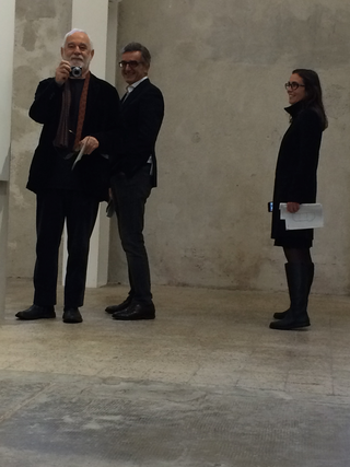 People | Family, Giovanni Sabatini con Claudio Soldini a Fondazione Prada, 2016