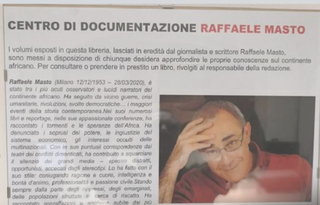 Intercultura - Capitolo 19 Un anno dopo: le attività fioriscono, Il Centro di Documentazione Raffaele Masto, presso la Cascina C.I.Q., 2020