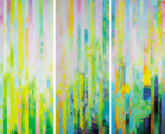 Massimo Kaufmann, Clinamen, 2014
olio su tela
230 x 270 cm