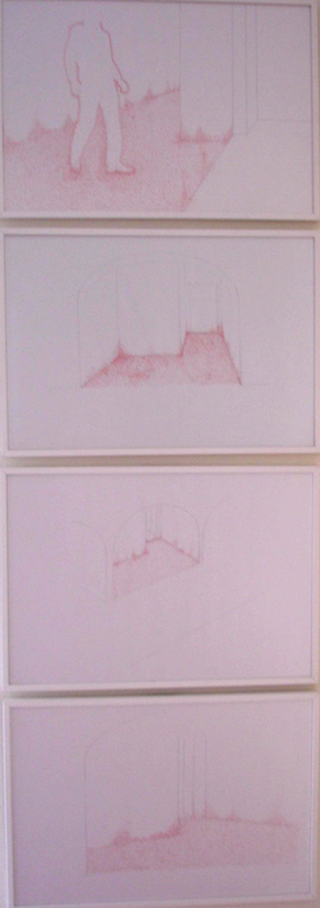 Collezione 2000 - 2010, Roberta Silva
Non far finta di niente 1996 - 2001 - 2003 London, 2003
pennarello su carta, 4 fogli
33 × 48 cm