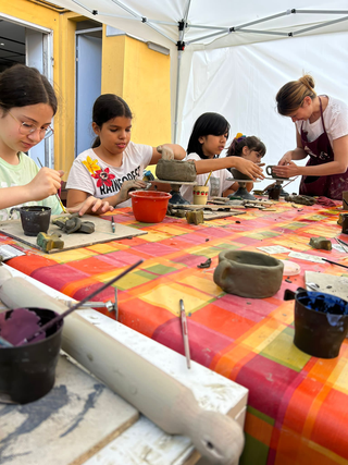 Campus Itinerari Corvetto summer 2023, Pottery workshop with TerraCò