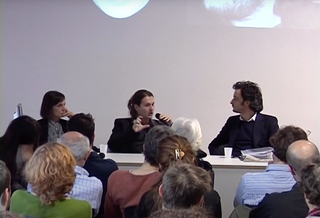 People | Family, Elena Bordignon, Milovan Farronato e Marco Tagliaferro al DOCVA durante Curatology, 2009