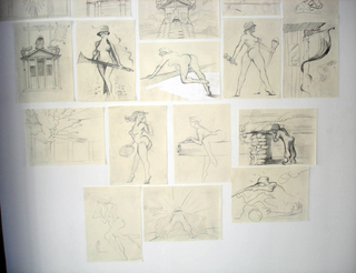 Alexej Koschkarow, Checkpoint Charlie, Checkpoint Charly (after Carribean Crises), 2009
Calendar Sheets, drawings